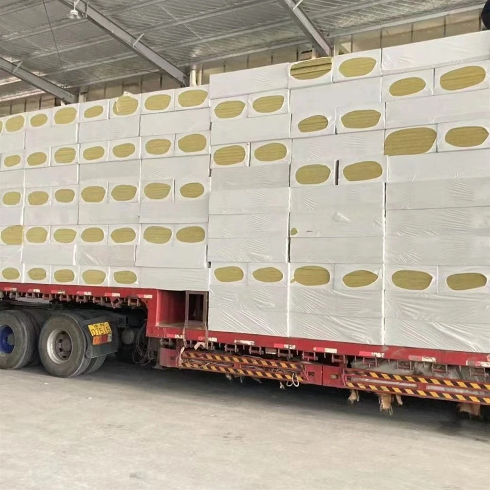 Thermal Insulation Rock Wool Board factory